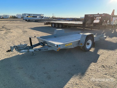 2018 Felling FT-6T-GW 12 ft S/A Tilt Deck Trailer
