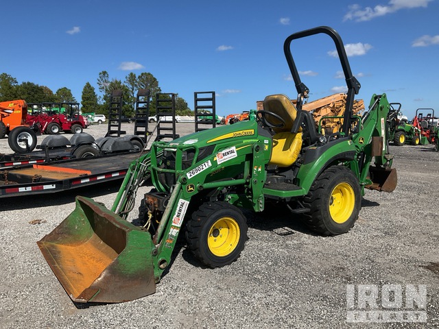 John Deere 2025r With Backhoe For Sale 2018 John Deere 2025R 4x4 Backhoe Loader in Davenport, Florida, United