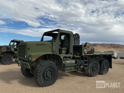 2003 Oshkosh AMK23 MTVR 7 Ton 6x6 Cargo Truck