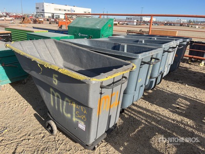 Quantity of (5) Waste Container