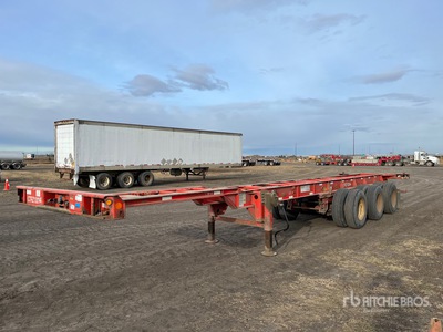 2007 Hyundai 40-53EXT 40 ft Tri/A Extendable Container Trailer