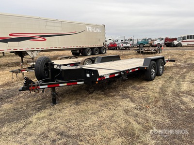 2017 Snake River TLT EQ20 21 ft T/A Tilt Deck Trailer