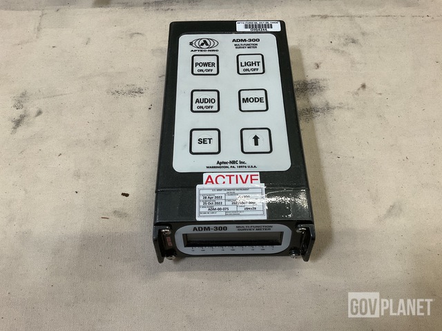 Multifunction Radiac Set Surplus NRC ADM-300 Multi-Function Survey Radiac Meter Set in North Las ...