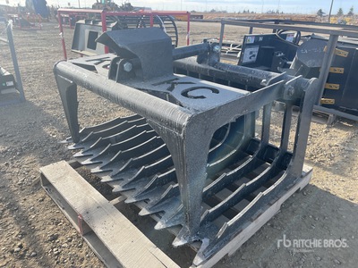 48 in Skeleton Skid Steer Grapple Bucket