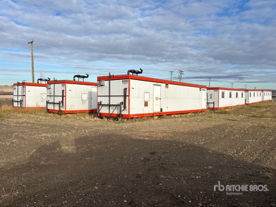 Shanco Arctic 14 Unit 44 ft x 10 ft Skid-Mounted Mobile Camp