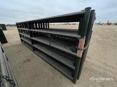 Quantity of (16) 2023 BYT MGRG120 12 ft Heavy Duty Magnum Ranch Livestock Gate (Unused)