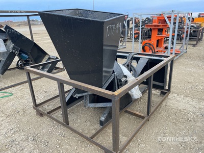 2023 Mower King SSBX42S Skid Steer Chipper (Unused)