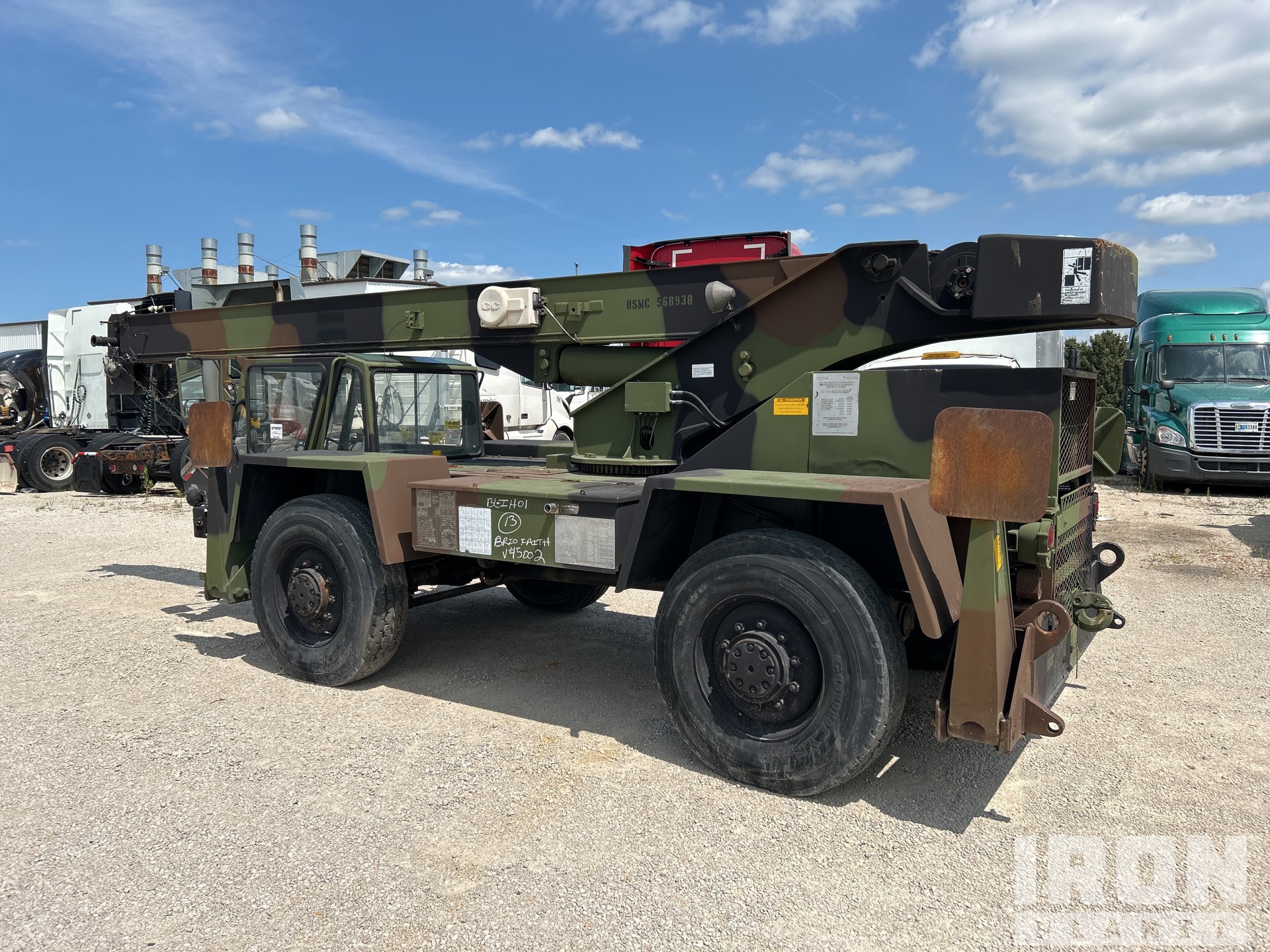 2005 Terex LRT-110 7.5 ton 4x4x4 Rough Terrain Crane