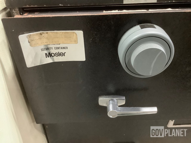 Surplus (1) Mosler Filing Cabinet Safe & (1) Hamilton Filing Cabinet ...
