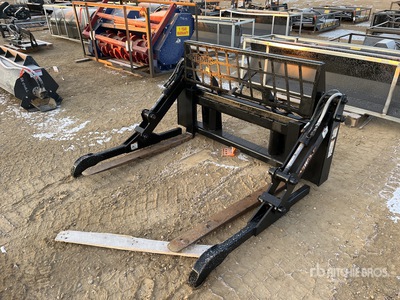 Virnig 48 in Pipe Skid Steer Grapple