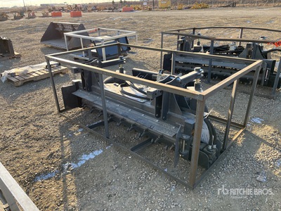 2023 Landhonor PR-12-72W 72 in Skid Steer Power Rake (Unused)