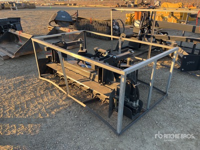 2023 Landhonor PR-12-72W 72 in Skid Steer Power Rake (Unused)