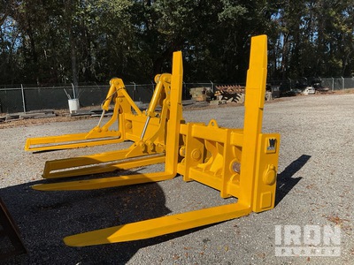 Wicker WF 500 84 in Wheel Loader Forks - Fits Komatsu WA500-7