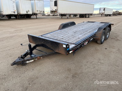 2018 Oasis 19 ft T/A Tilt Deck Trailer