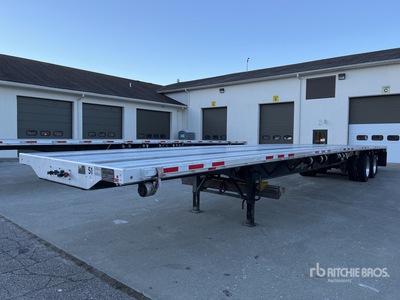 2023 Transcraft FLC1TCM 53 ft T/A Flatbed Trailer