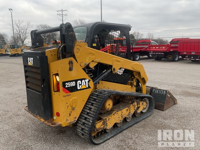 2016 Cat 259d Two Speed Compact Track Loader In Lima Ohio United 2016 Cat 259d Two Speed Compact Track Loader In Lima Ohio United