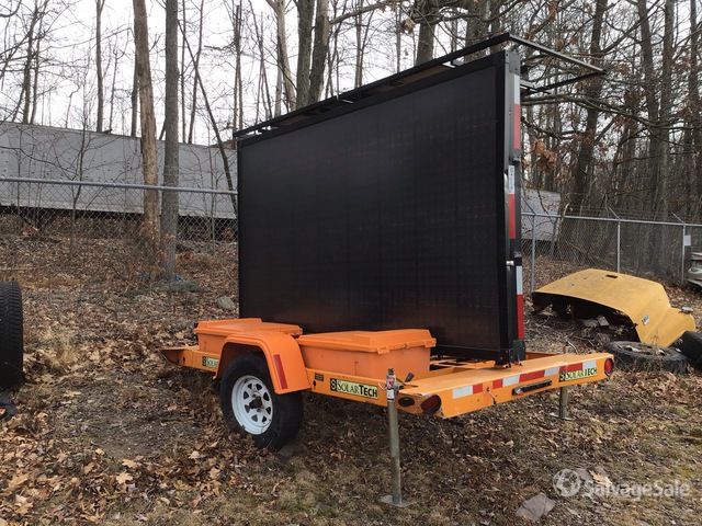 2019 Solar Tech Silent Messenger Message Board in Mountain