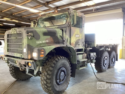 2002 Oshkosh MK23 MTVR 7 Ton 6x6 Cargo Truck