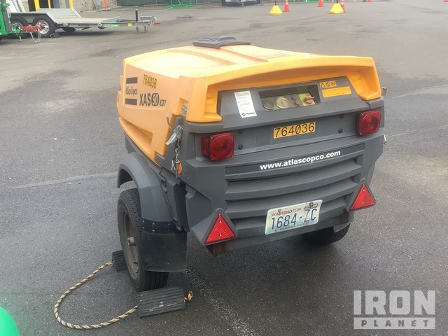 2015 Atlas Copco XAS90KD 90 cfm Mobile Air Compressor in Everett ...