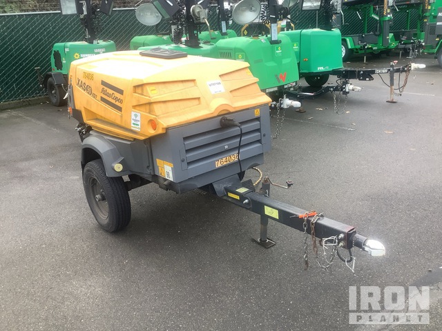 2015 Atlas Copco XAS90KD 90 cfm Mobile Air Compressor in Everett ...