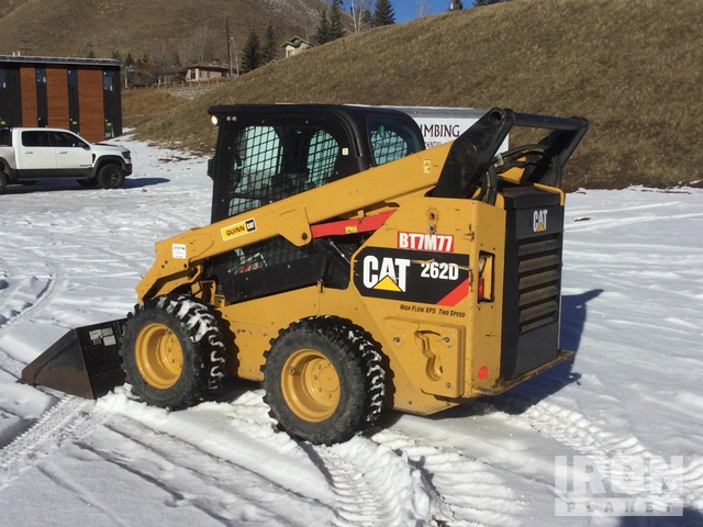 2016 Cat 262D Two-Speed High Flow XPS 262D Skid Steer Skid Steer Loader ...