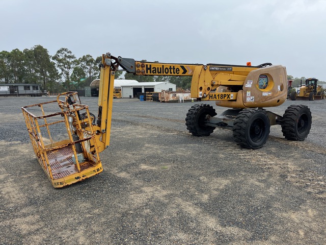 2012 Haulotte HT18PXNT 4WD Diesel Articulating Boom Lift 2012 Haulotte HT18PXNT 4WD Diesel Articulating Boom Lift