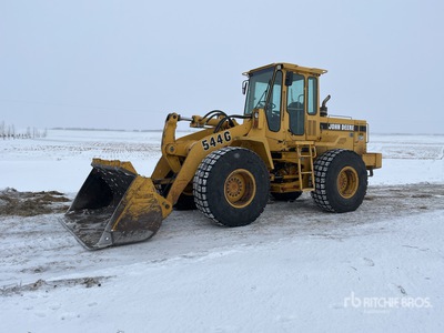 1996 John Deere 544G جرافة