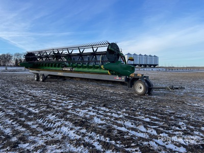 2021 John Deere RD40F 40 ft Hydra Flex رأس الحصادة المجمعة