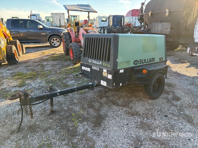 2014 Sullair 185DPQJD 185 cfm Mobile Compresor de aire