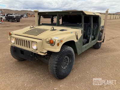 2012 AM General M1167 HMMWV 4 Door Hard Top w/Slant Back
