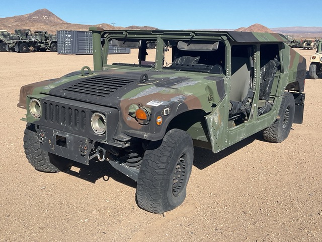 2011 AM General M1167 HMMWV 4 Door Hard Top w/Slant Back