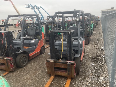 2015 Toyota 8FGCU25 4700 lb Cushion Tire Forklift