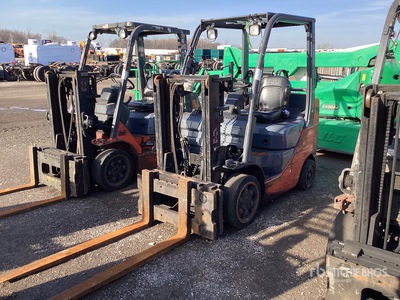 2018 Toyota 8FGCU25 4700 lb Cushion Tire Forklift