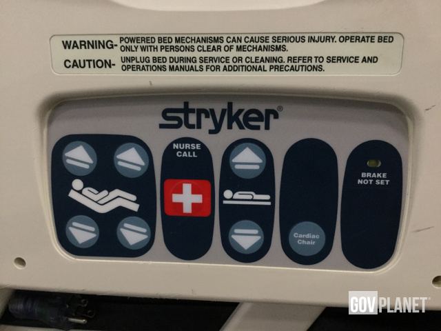 Surplus Lot Of 13 Stryker 3002 Secure II Med Surg Beds In