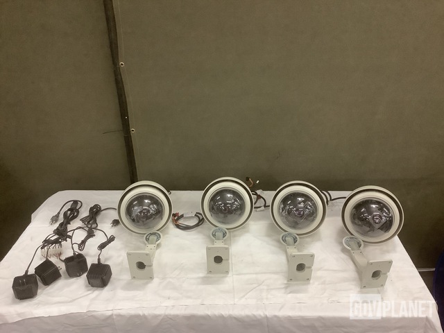 Surplus (4) Pelco Surveillance Cameras in North Las Vegas, Nevada