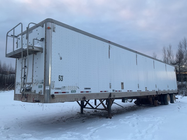 2005 Manac 343532 53 ft x 102 in Tri/A Moving Floor Open-Top Chip Trailer (Inoperable) 2005 Manac 343532 53 ft x 102 in Tri/A Moving Floor Open-Top Chip Trailer (Inoperable)