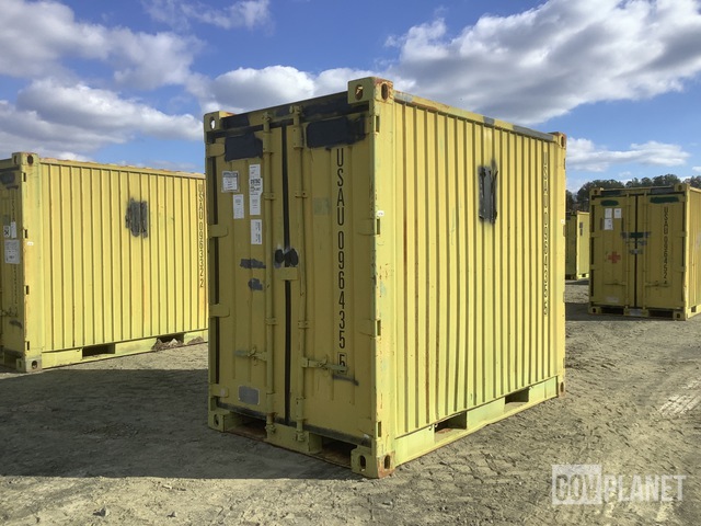 Surplus Charleston Marine CMCI 115A Quadcon Storage Container in Butner ...