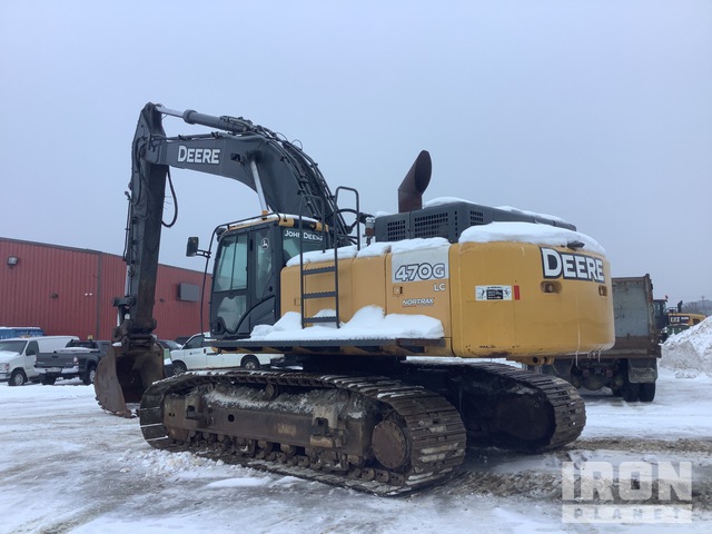 2013 John Deere 470GLC Tracked Excavator in St. John's, Newfoundland ...