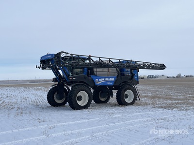 2016 New Holland 400F 135 ft High Clearance Floater Self-Propelled Sprayer