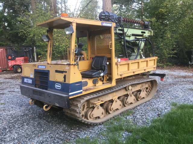Geotechnical Drill on Morooka MST-600E Crawler Carrier