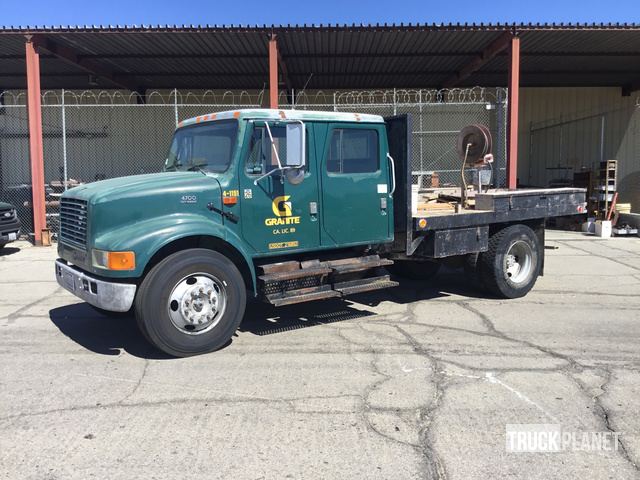 2000 International 4700 S A Flatbed Truck In Indio