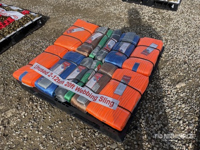 Quantity of 2023 Mackman Flat Webbing Sling (Unused)