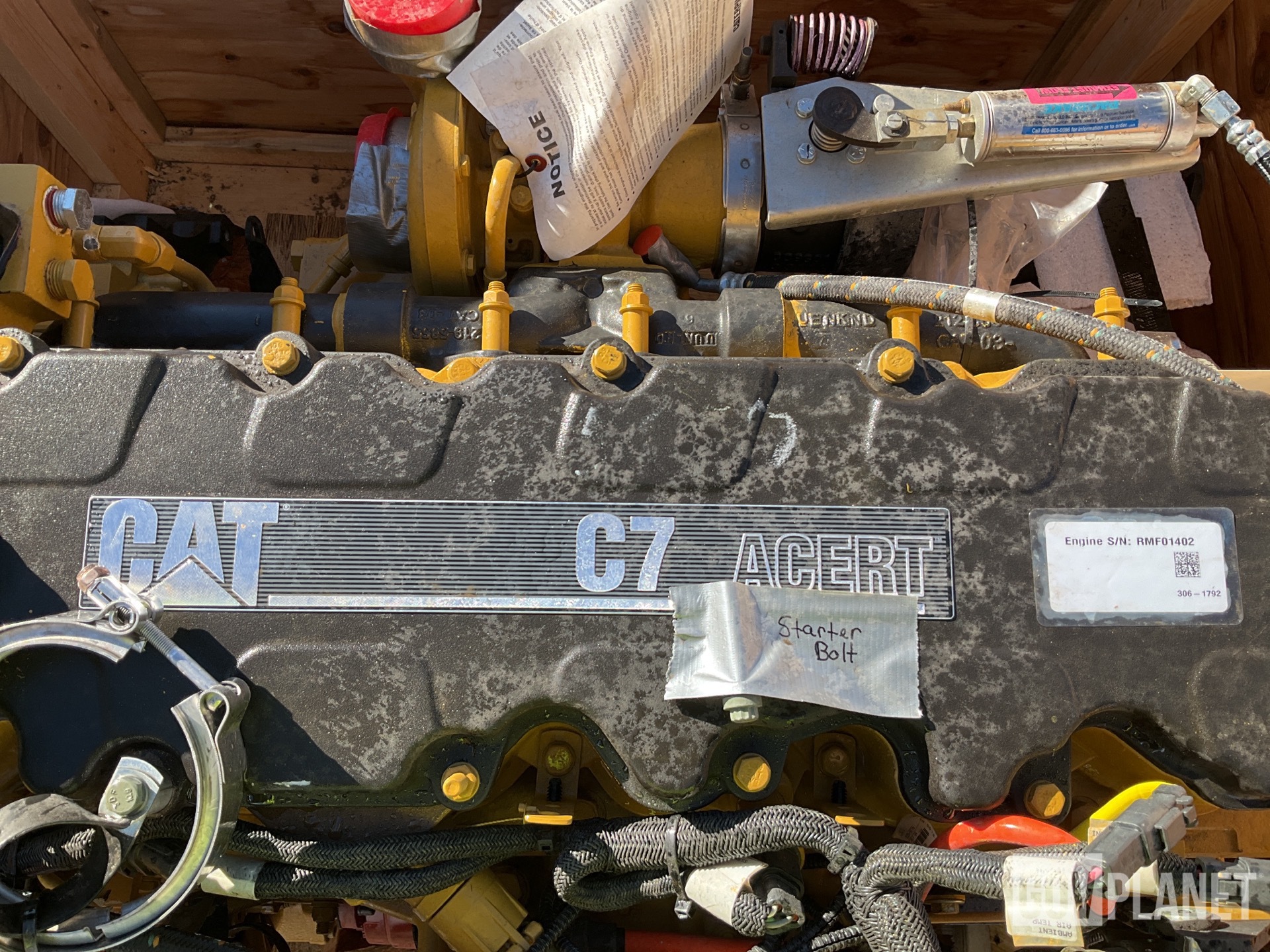 Surplus Cat C7 ACERT Turbo Diesel Engine in Doyle, California 