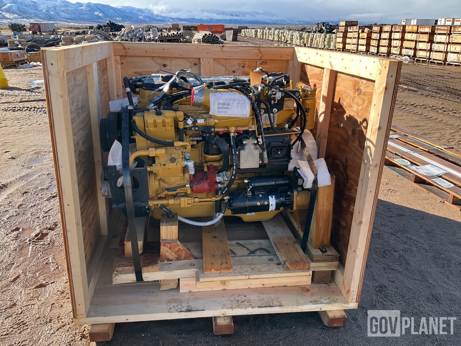 Surplus Cat C7 ACERT Turbo Diesel Engine in Doyle, California 