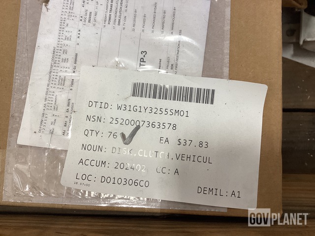 Surplus (76) Alto Products 179702-300 Vehicular Clutch Disks & (20 ...