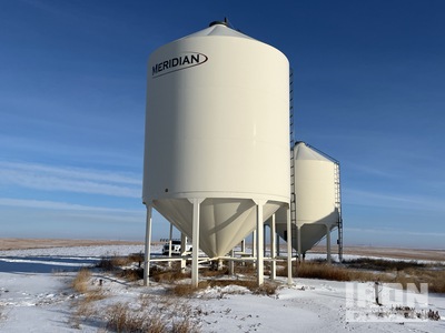 Meridian +/- 120 ton Fertilizer Hopper Grain Bin