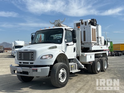 2018 Altec HD35A-12 on 2019 Freightliner M2 6x6 Perforadora de presión