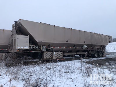 2011 Charlton and Hill Sandhogg 20 in x 55 ft Portable Remolque transportador de arena