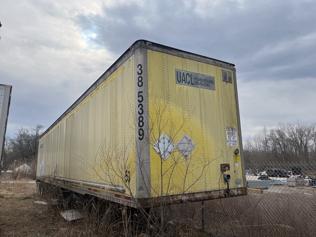 1999 Wabash 53 ft x 102 in T/A Van Trailer