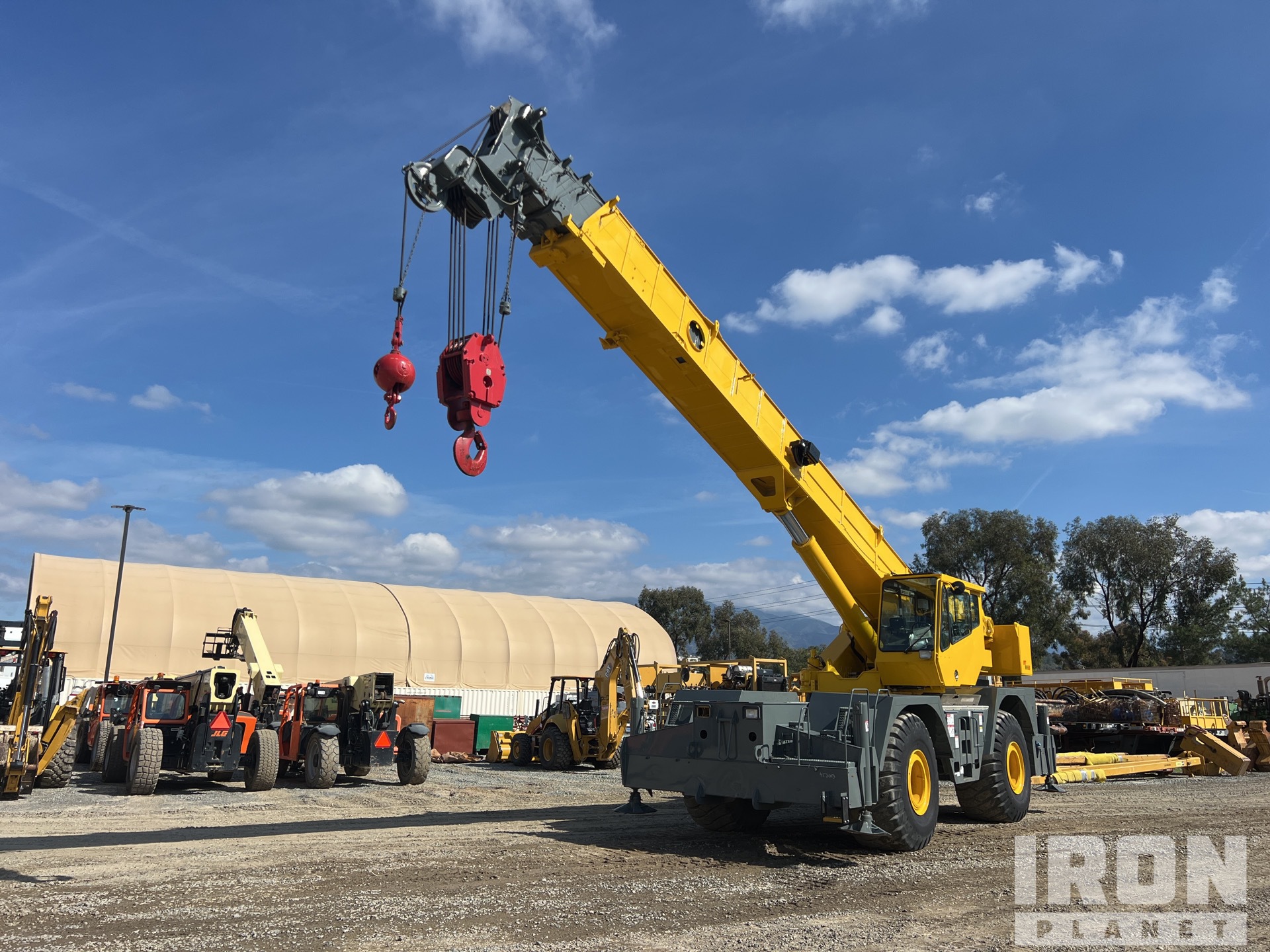 Aiキャロル コレット / Culvers Farm 1982 1998 Grove RT855B 110000 lb 4x4 Rough Terrain Crane in Lake